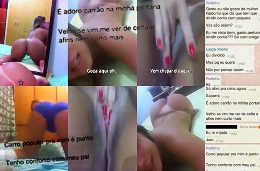 patricinhas Rafinha de Salvador-BA caiu na net - Patricinhas mostram e falam demais no whatsapp