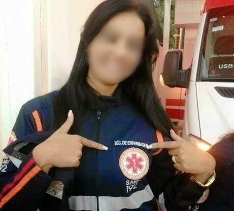 enfermeira.samu_ Enfermeira gostosa do Samu caiu na net