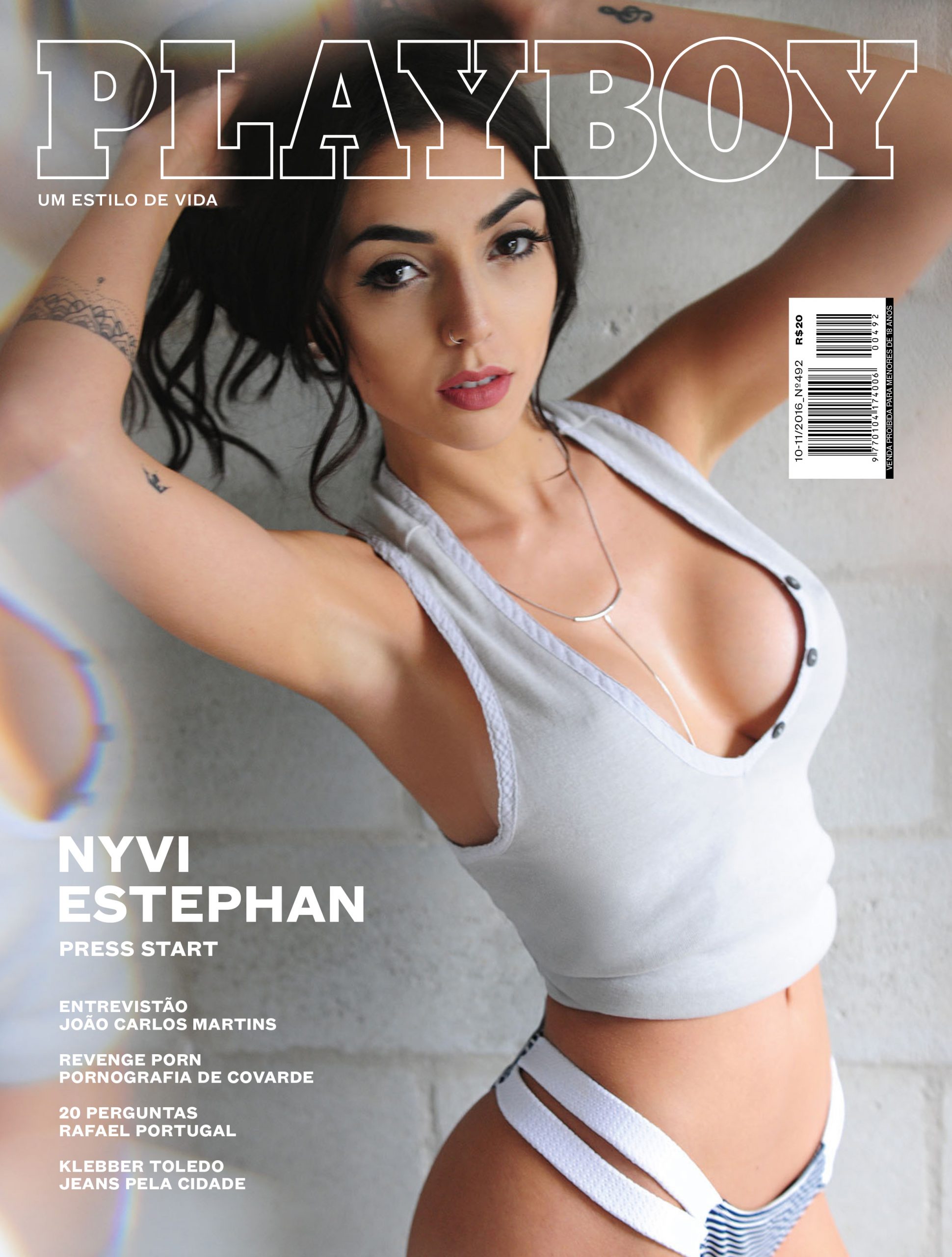 baixar Revista Playboy - Nyvi Estephan - Outubro/Novembro 2016 + Vídeo Making Of HD download