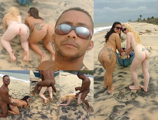 comendo.duas_.gringas.na_.praia_ Pescador comendo duas gringas safadas na praia