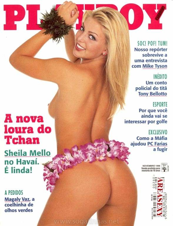 revista-playboy-sheila-mello Revista Playboy Sheila Mello Novembro 1998