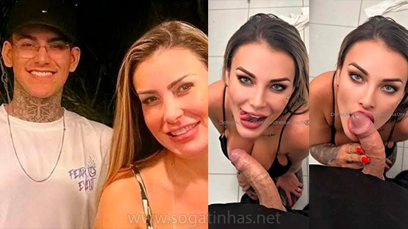 Andressa Urach fodendo com o filho Arthur