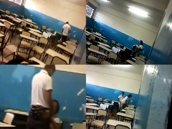 2HL0YFA Vídeo de sexo entre alunos em sala de aula em MG - Caiu na net