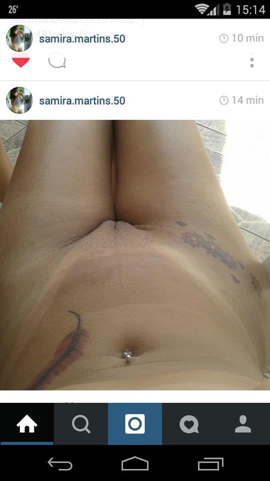 OJv90RP Samira Martins caiu na net peladinha no Instagram