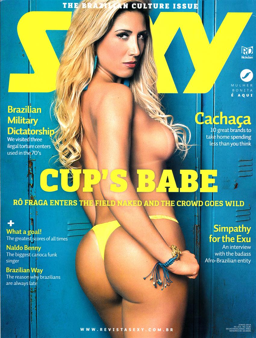 UnKcd2T Revista Sexy - Rô Fraga - Junho 2014 (Fotos + Making Of)