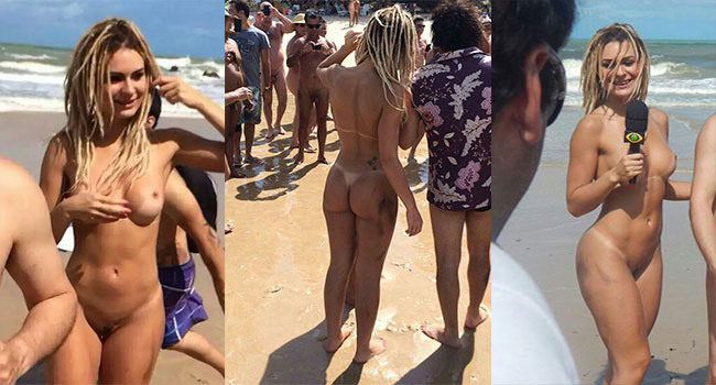 baixar Fotos da mendigata do Pânico pelada na praia de Tambaba download