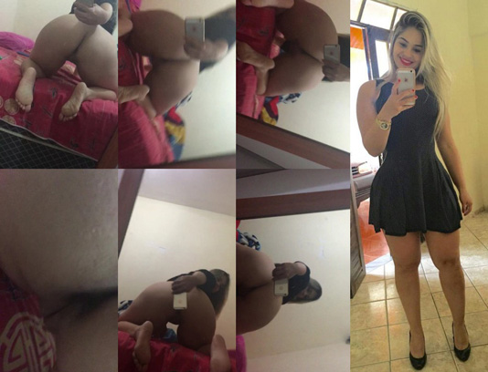 nt5vSVE Loira gostosa vazou na net empinando a bunda enorme no espelho